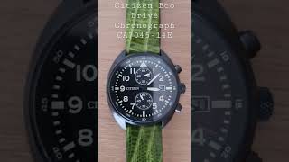 Citizen Eco Drive Flieger Chronograph CA704514E Timelapse [upl. by Conny]