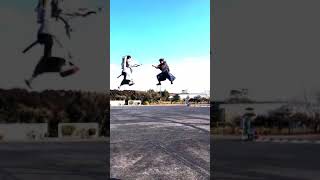 JETPACK Samurai flying and fighting in the air WOW [upl. by Aynas]