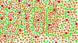 COLOR BLIND  Visual eye test speed painting by M Missfeldt [upl. by Oidivo]