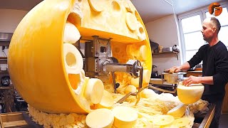 Modern Cheese Making Process You Have Never Seen Before [upl. by Uyekawa]