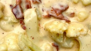 COLIFLOR CON TOCINO AL GRATIN  ALE DE NAVA [upl. by Knutson425]