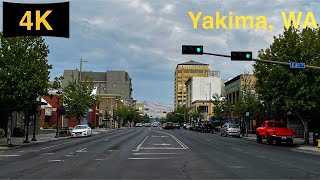 Downtown Yakima WA Driving Tour in Summer 2023 [upl. by Ojaras]