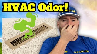 Odors from HVAC Vents WHAT Should You Do [upl. by Eirrot]