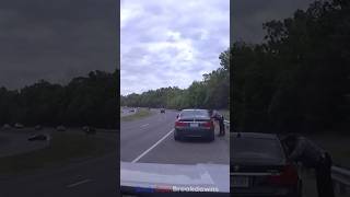 Unlucky cop 😳 police bodycam cops lawenforcement dashcam [upl. by Ylatan]