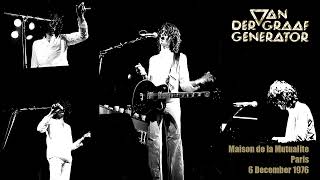 Van Der Graaf Generator live in Paris 6 December 1976 remastered [upl. by Lani]