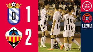 Resumen PrimeraFederación  UD Melilla 12 CD Castellón  Jornada 2 Grupo 2 [upl. by Elonore]