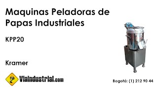 Maquinas Peladoras de Papas Industriales [upl. by Adnwahsat]