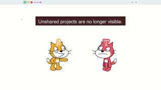 Unshared projects are no longer visible on Turbowarp [upl. by Oznohpla]