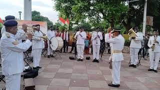 राष्ट्रीय सेलुट Jana Gana Maan SAF Police Band Gwalior [upl. by Treborsemaj749]