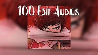 100 Edit Audios For 500 Subs Featuring my favorite characters [upl. by Bohaty785]