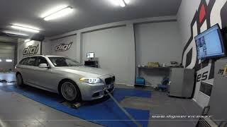 BMW 530 XD 258cv AUTO Reprogrammation Moteur  316cv Digiservices Paris 77 Dyno [upl. by Giltzow]