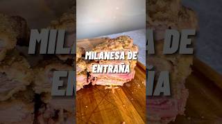 Milanesa de Entraña  PARRILLEROS [upl. by Teodor]