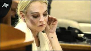 Raw Video Lohan Taken Into Custody [upl. by Aical]