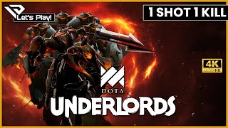 🐦 Let´s Play Dota Underlords Top Meta Roll LC Knights [upl. by Laenahtan]