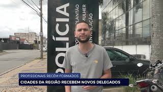 PROFISSIONAIS RECÉMFORMADOS CIDADES DA REGIÃO RECEBEM NOVOS DELEGADOS [upl. by Shirlee793]