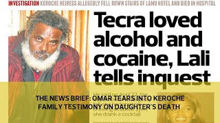 The News Brief Omar tears into Keroche family testimony on daughters death [upl. by Atikehs]