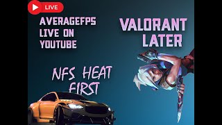 Some NFS heat with the G29 Valorant grind later  AverageFPS  Valorant amp NFS [upl. by Anatnom]