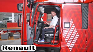 Renault Trucks TCK Evolution Interior features  Renault TCK range [upl. by Ennairda]