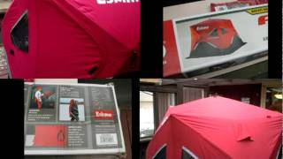 REVIEW FATFISH 767 POPUP Portable Ice Shelter FF767 by onza04 [upl. by Girish567]