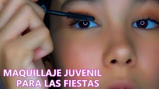 Mi MAQUILLAJE JUVENIL para las FIESTAS  Ana Emilia VIDA [upl. by Spike]