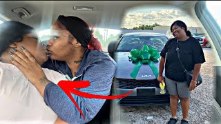 Let’s “ BREAK IN” MY NEW CAR PRANK ON GF [upl. by Ailgna238]