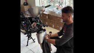 How Quality Chinese Bikes are Assembled in Afghanistan [upl. by Nnovahs]