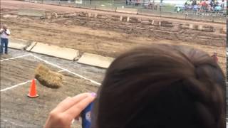 2014 Columbiana County Fair Hay Bale Toss Competition [upl. by Moser593]