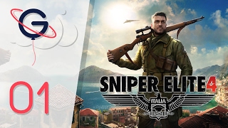 SNIPER ELITE 4 FR 1  Bienvenue en Italie [upl. by Akenom]