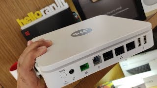 Jio Giga Fiber FTTH Broadband Review with Pros amp Cons [upl. by Fortin901]