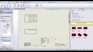 CREAR PLANOS EN SOLIDWORKS MEDIANTE UNA PIEZA Y ACOTARLOS [upl. by Els]