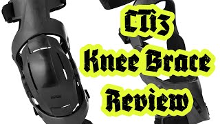 CTi3 Knee Braces  Swap Moto Review [upl. by Kerek]