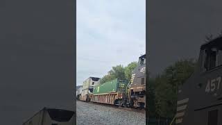 NS 1069 Virginian Heritage Unit Flying By Millerstown PA [upl. by Ahsoym668]