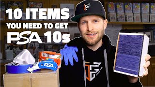 10 Items YOU NEED To Get PSA 10s  PSA Submission Tutorial  New Online Submission Center [upl. by Panaggio411]