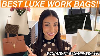 MY FAVE LUXURY WORK BAGS WHICH WORK BAG SHOULD I BUY FT FENDI LOEWE CELINE amp BOTTEGA VENETA [upl. by Gotthelf242]