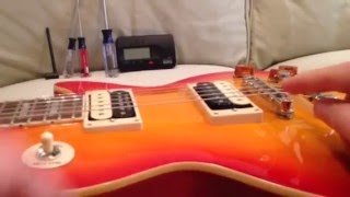 Les Paul Quick Setup Specs [upl. by Chadabe433]