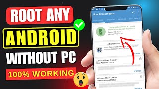 How to Root Any Android Phone Without PC  How to Root Android Phone 2025 [upl. by Allertse]