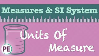 Units of Measure Scientific Measurements amp SI System [upl. by Eraste]