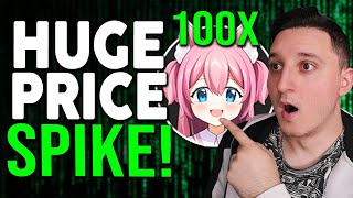 CATGIRL TOKEN HUGE PRICE SPIKE  SHOULD YOU BUY  100X POTENTIAL [upl. by Kallista]