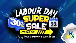 Holts Hardware Supplies Labour Day sale 2024 [upl. by Victoria]