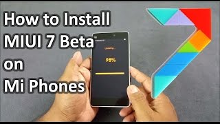 How to Download amp Install MIUI 7 Beta onto your Mi Phone [upl. by Karita]