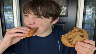 Reviewing Costcos Chicken Bake And Double Chunk Chocolate Cookie [upl. by Airetahs]