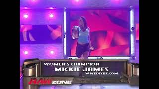 WWE Mickie James Entrance Raw 5222006 [upl. by Margeaux]