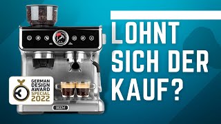 ☕ BEEM Espresso Grind Profession ► Espresso Siebträgermaschine im Test  Erfahrungsbericht [upl. by Greer645]