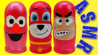 No Talking ASMR Disney Nesting Doll Satisfying Unboxing Review ❤️asmr disney اكسبلور funny [upl. by Vani]