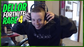 DELLOR FORTNITE MEGA RAGE COMPILATION 4 [upl. by Enoch]