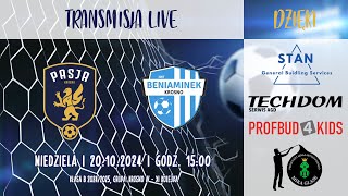 LIVE  Pasja Krosno  Beniaminek Krosno  20102024  Klasa quotBquot Krosno  nażywo derby [upl. by Nedda453]