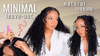 The Best Technique for Blending Natural Hair w Curly V part Wig  3 Styles 1 Wig  Alipearl Hair [upl. by Raney881]