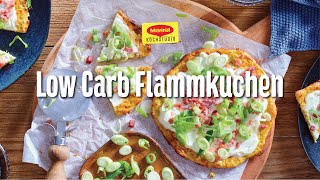 Low Carb Flammkuchen leicht amp lecker [upl. by Lajes]