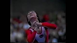 Maria Filatova URS FX EF 9800 1979 World Championships [upl. by Ahsein]