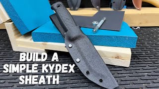 How to Make a Kydex Knife Sheath and Belt Loop [upl. by Humphrey924]